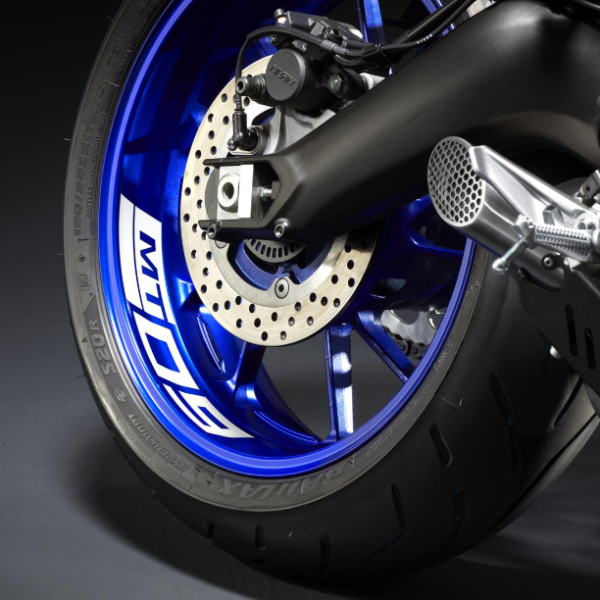 Reflective Rear Wheel Rim Sticker for MT-09 (Genuine Yamaha)