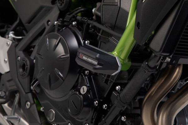 SW-Motech crash pad kit black for Kawasaki Z 650 /RS /S