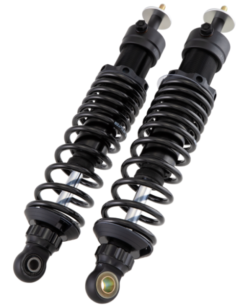 Rear shock absorber "Black Edition" for Vespa GTS/GTS Super/GTV/GT 60/GT/GT L, black matt