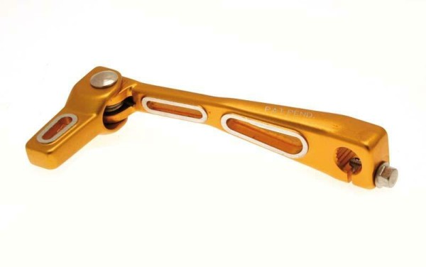 V PARTS shift lever Derbi Lighty anodized gold