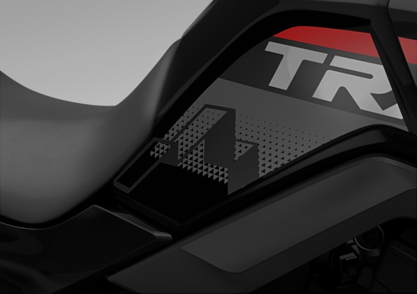 Side tank protectors black for Honda XL 750 Transalp (25-) Original