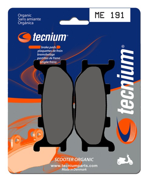 Tecnium Scooter Organic Brake Pads - ME191