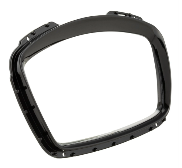 Decorative ring speedometer for Vespa Elettrica/Primavera Sport/Sprint Sport 125/150ccm, black glossy