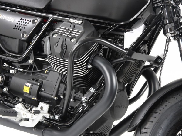 Engine Guard black for V 9 Bobber (Bj.16-) / Bobber Sport (Bj.19-) Original Hepco & Becker