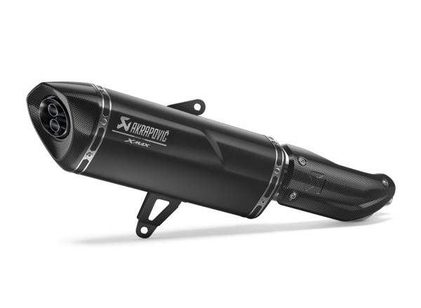 Akrapovic Slip-On Exhaust, Black, for Yamaha X-Max 300 2025-