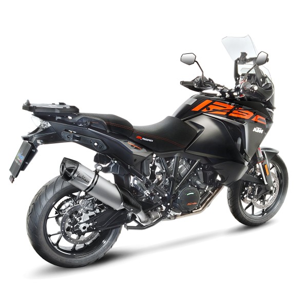 LeoVince exhaust system SBK LV One Evo 2, stainless steel for KTM