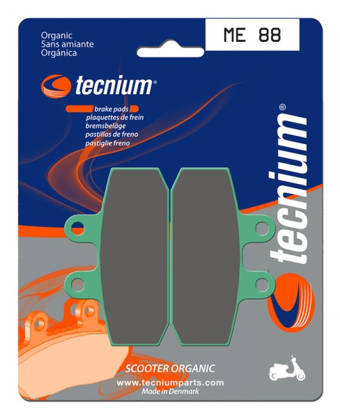 Tecnium Scooter Organic Brake Pads - ME88