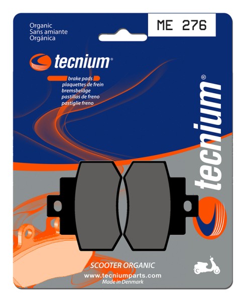 Tecnium Scooter Organic Brake Pads - ME276
