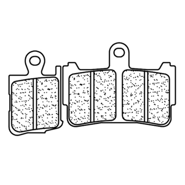 CL Brakes Street sintered metal brake pads - 1216XBK5