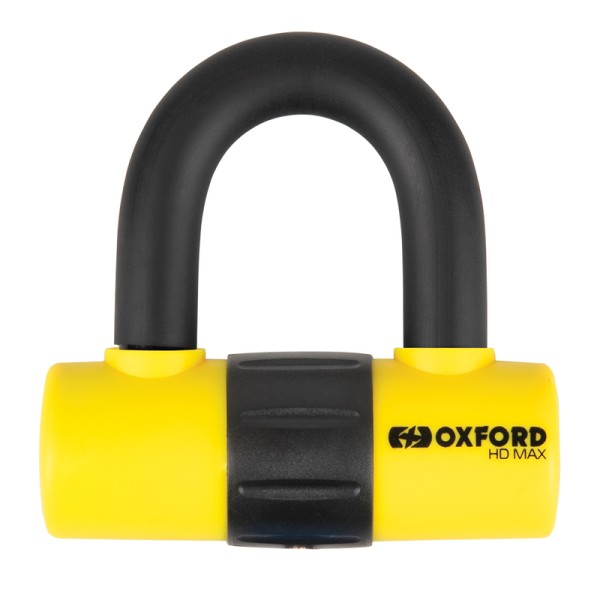 Oxford HD MAX disk lock Ø14mm yellow