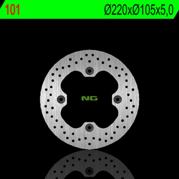 NG BRAKES brake disk round rigid
