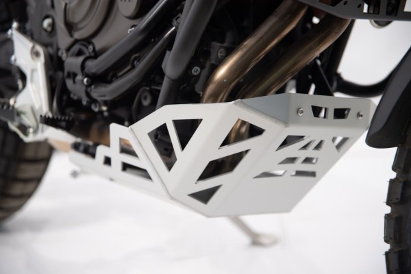 Engine protection plate silver for Yamaha Ténéré 700 (19-24)