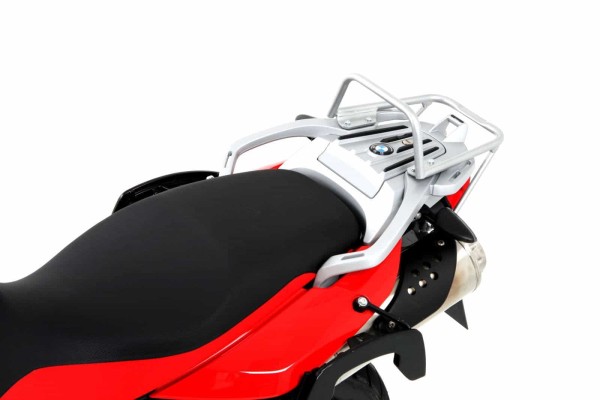 Tubular luggage rack Topcase carrier silver for BMW G 650 GS (11-16)/Sertao (12-16) Hepco & Becker