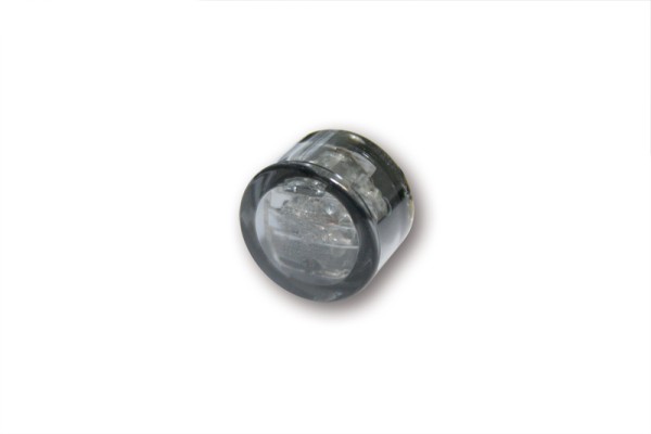 HIGHSIDER Smart Micro Pin LED turn signal module lens smoke gray (pair), rear