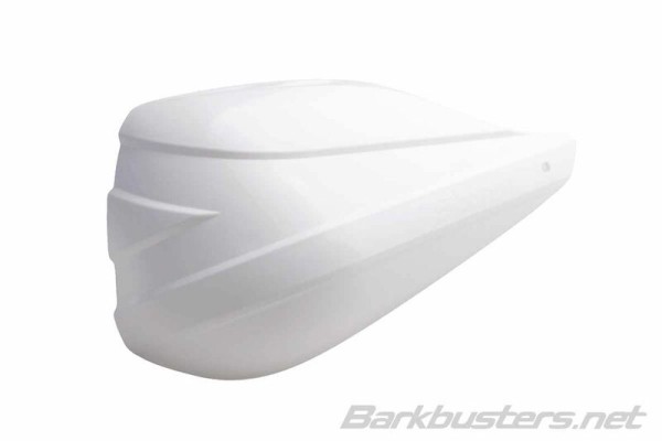 Barkbusters Storm plastic protection bar White only