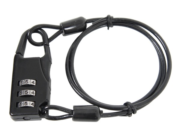 Combination lock with wire rope Hepco & Becker