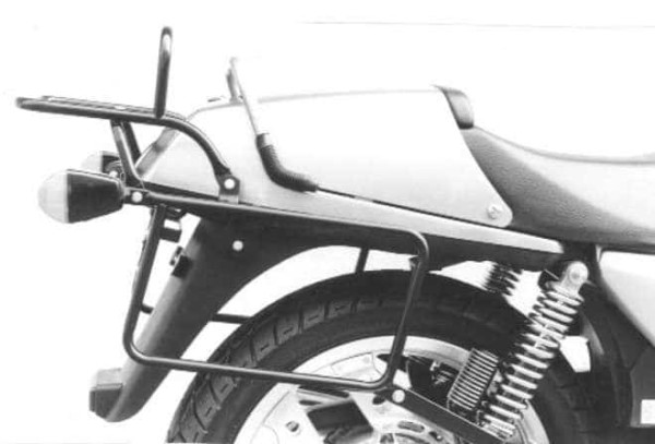 Tubular luggage rack top case carrier and side case carrier chrome for Honda XBR 500 S (85-89)