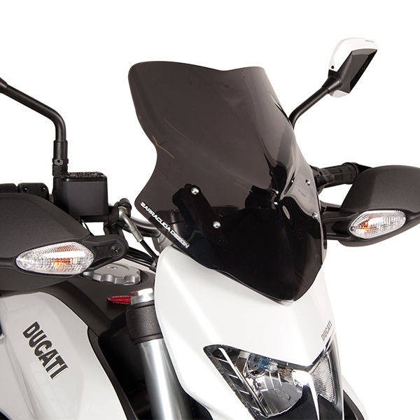 Barracuda Windschild Aerosport Plexiglas für Ducati Hyperstrada 821 und Hypermotard 821