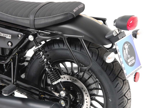 Leather bag holder cutout for Moto Guzzi V9 Bobber/Special Edition (21-) Hepco & Becker
