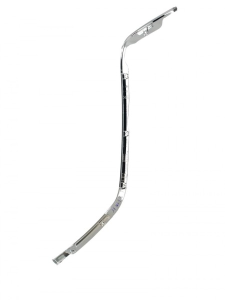 Mono slot tube leg shield chrome Piaggio for Vespa Primavera/Sprint 50-150ccm