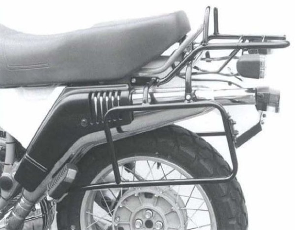 Tubular luggage rack Topcase carrier black for BMW R 65 G/S (87-92)/R 80 G/S (80-87) Hepco & Becker