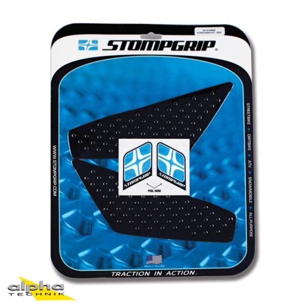 Stompgrip schwarz, Volcano, für BMW F800R, 2009-2018