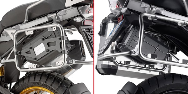 Kit for mounting the S250 Tool Box for BMW R 1200 GS Adventure (Bj. 14-18) / R 1250 GS Adventure
