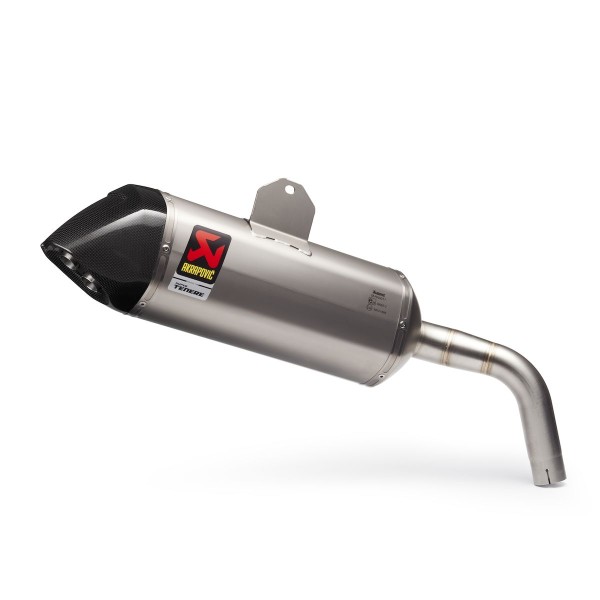 Slip-on silencer titanium for XT1200Z Super Ténéré Akrapovic