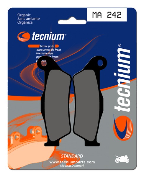 Tecnium Street Organic Brake Pads - MA242