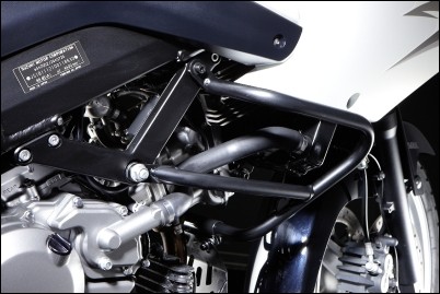 Engine Guard, Matt Black for Suzuki V-Strom 650 BJ. 2009-2011