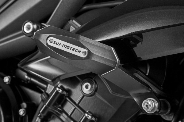SW-Motech Crash pad kit black for Triumph Street Triple models - SW Motech