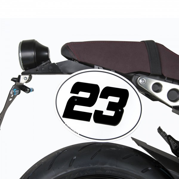 Number plate for Yamaha XSR 900 - Barracuda