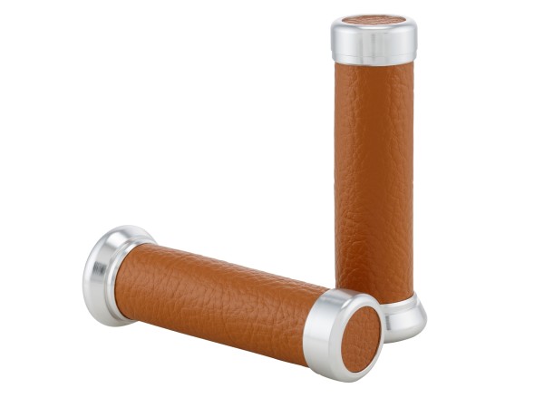 Grips retro orange brown for Vespa ET/LX/LXV/S/Primavera/Sprint 50-150ccm
