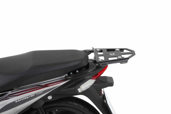 Minirack soft luggage rear carrier black for Honda AFS 110i Wave (12-16) Hepco & Becker