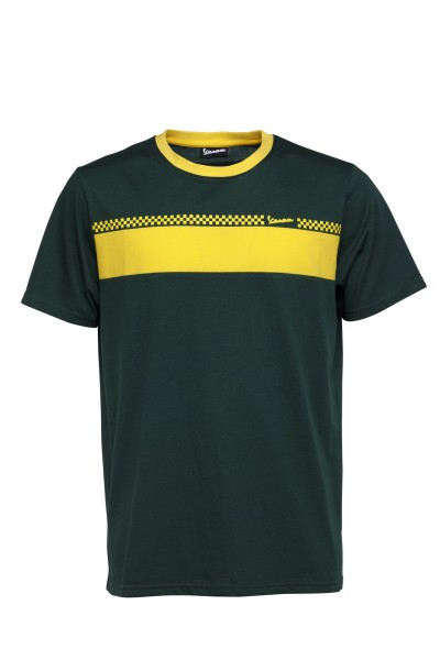Vespa T-shirt Racing Sixties 60s green / yellow