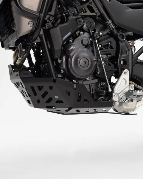 Black Aluminum Engine Guard for the Yamaha Ténéré 700