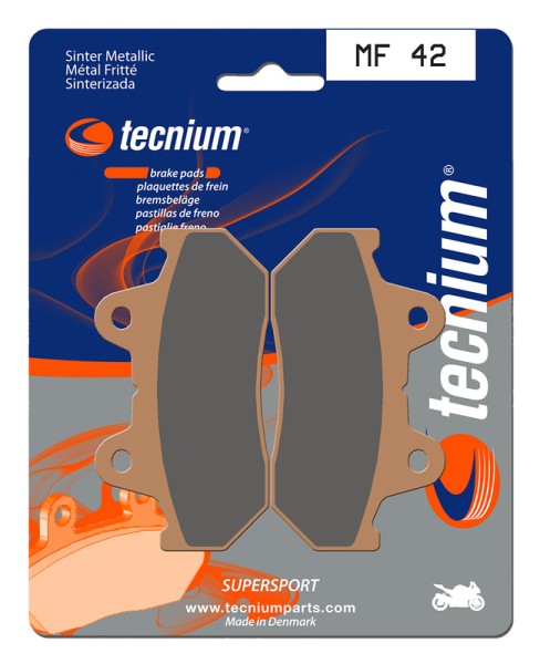 Tecnium Street Performance sintered metal brake pads - MF42