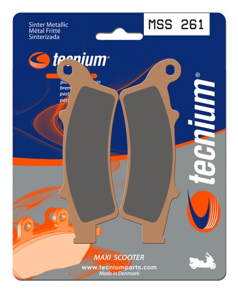 Tecnium Maxi Scooter sintered metal brake pads - MSS261
