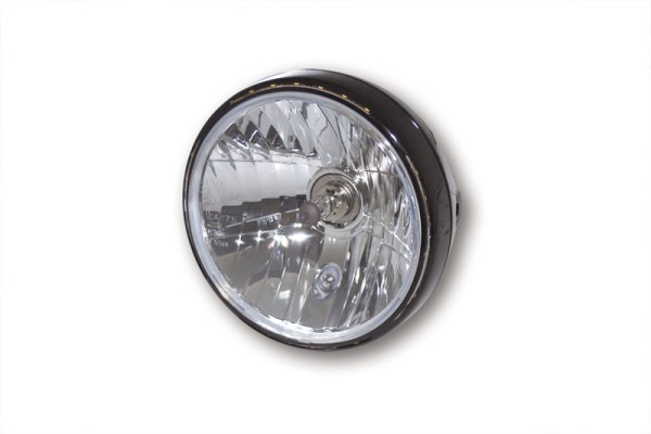 HIGHSIDER smart 7 inch headlight Reno 2 black E-approved (1pc)