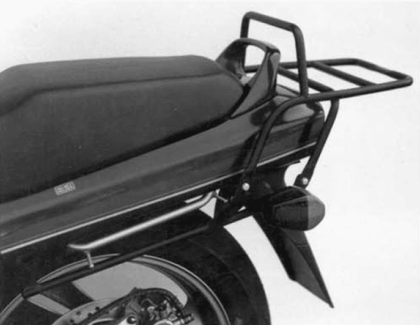 Tubular luggage rack top case carrier black for Honda NTV 650 (88-98) Hepco & Becker