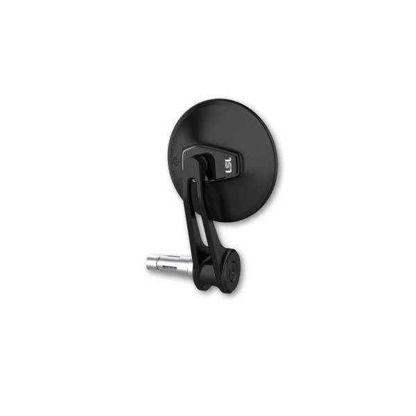 LSL handlebar end mirror ERGONIA, diameter 95 mm, black, with road approval, ECE, for right and left side
