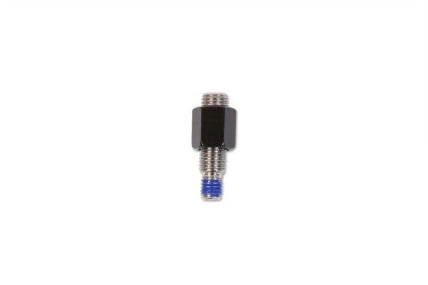 HIGHSIDER pro mirror adapter black M10 to M8, width across flats 17 mm