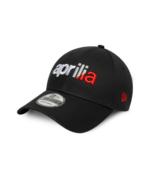 Aprilia Logo Baseball Cap, New Era 9Forty, Black