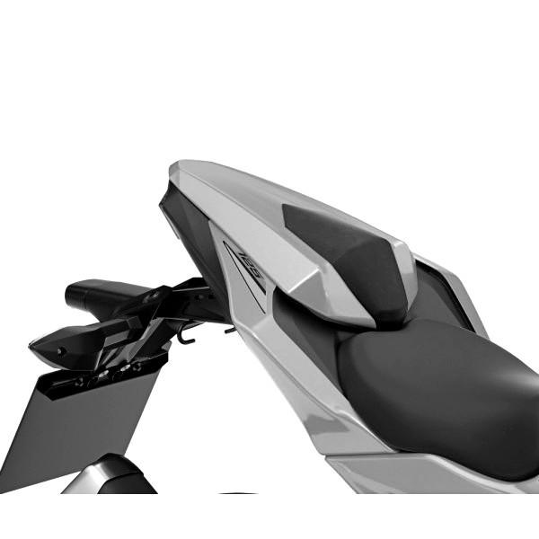 Passenger seat cover "Pearl Storm Gray" (36S) for Kawasaki Ninja /Z 125