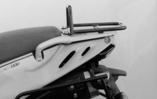 Tubular luggage rack Topcase carrier black for Aprilia Pegaso 650/Garda (97-04) Hepco & Becker