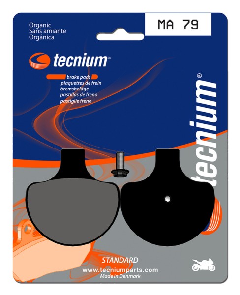 Tecnium Street Organic Brake Pads - MA79