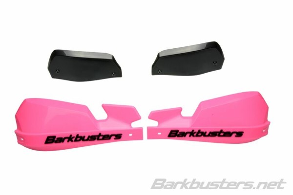 Barkbusters VPS MX Handguard Plastic Set Pink/Black Deflector Only