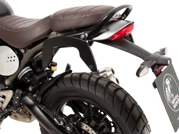 C-Bow side carrier black for Triumph Scrambler 400 X (24-) Hepco & Becker
