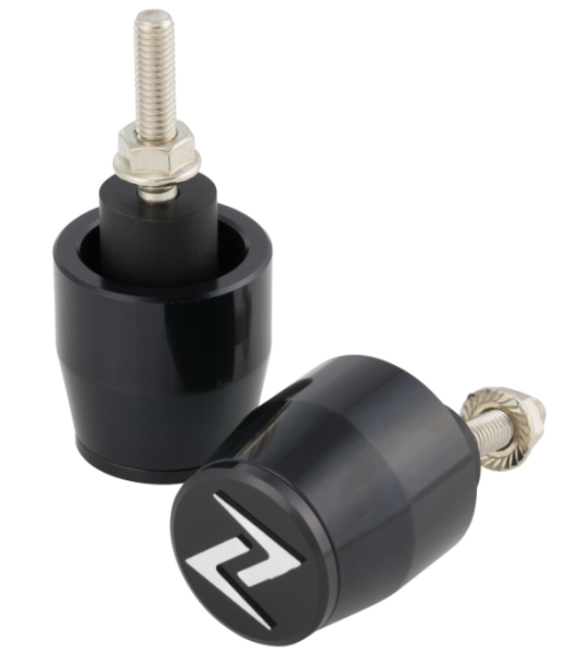 Handlebar end weights left/right for Vespa Primavera/Sprint/ET/LX/LXV/S, black