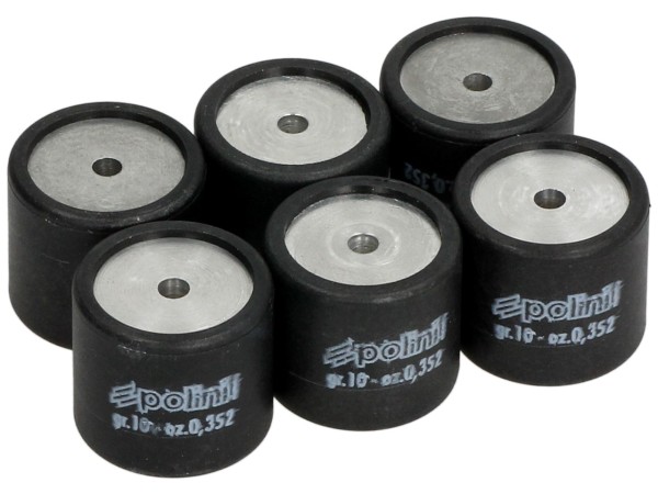 Polini variator pulley set, 19x17 mm, 10,0 g, piece: 6